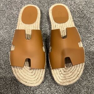 Hermes Antigua espadrille